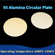 95 Alumina Circular Ceramic Plate High-temperature Resistant Alumina Ceramic Substrate Electronic Ce