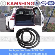 CAPQX For Toyota Land Cruiser LC200 08-20 Prado 120 LC120 03-09 LC150 10-17 Rear Trunk Black Tailgat