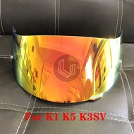 Kaso ng Helmets Visor para sa AGV K3SV K5 K1 Helmet Lens Shield Windshield Motorcycle Helmet Access