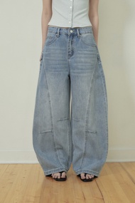 STYLIST (XS-4XL) - Lexa Jeans-006 กางเกงยีนส์ทรงบอลลูน