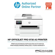 HP Office Jet Pro 9730  Wide Format A3 All In One Printer Print/Scan/Copy/Mobile Fax/Wireless Inks I