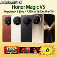 Honor Magic V5 7.95inches LTPO AMOLED 120Hz 5820mAh 66W Folding mobile phone Honor Phone