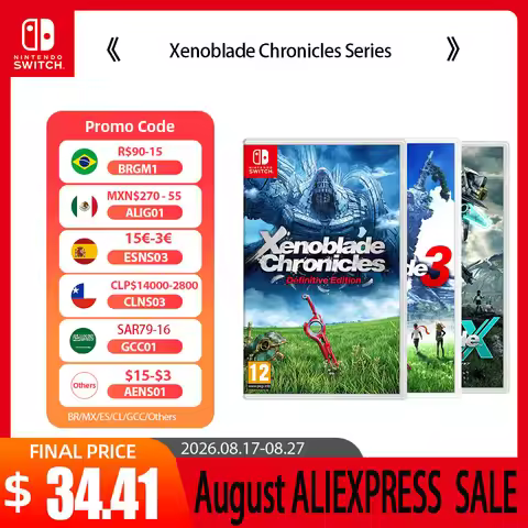 Xenoblade Chronicles Series - Nintendo Switch Game Deals Physical for Nintendo Switch OLED Switch Li
