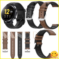 Realme Watch S/Realme Watch S Pro Smart Watch Genuine leather strap smart watch replacement Soft silicone strap