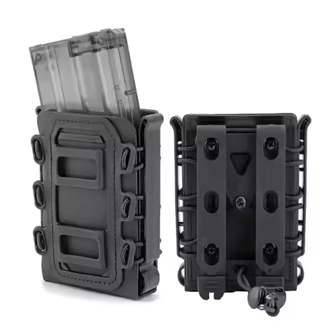 Molle Fast Mag For Ar15 M4 5.56/7.62 TPR Flexible Magazine Pouch mag Carrier