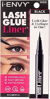 Kiss I Envy Lash Glue Liner Black 0.02 Ounce (Pack of 3)