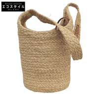 Helen Kaminski 拉菲草肩包，女士，米色 [二手]