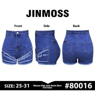 AMATIN: Women Denim Tattered and Plain sexy short stretchable size:25 to 31 80016