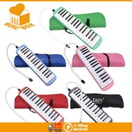 IRIN 32 Keys Melodica Piano Keyboard Style Harmonica Mouth Organ Carrying Bag Mouthpiece Educational
