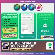 [Android] AutoResponder Premium 2024 | Full Version Unlocked | 100% Works | Auto Reply Tool