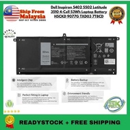 Dell Inspiron 5402 5502 Latitude 3510 4-Cell 53Wh Laptop Battery H5CKD 9077G TXD03 7T8CD