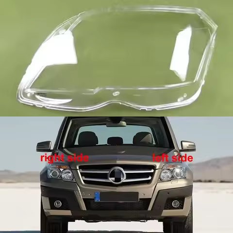 For 2008 2009 2010 2011 2012 Benz GLK GLK300 GLK350 X204 Headlamps Lens Cover Transparent Lampshade 