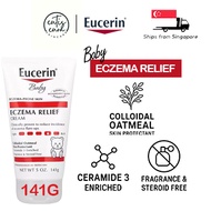 Eucerin, Baby Eczema Relief Cream, Reduce Incidence of Eczema Flare-Ups, Fragrance & Steroid-Free, 1