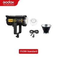 Godox 150Ws FV150 FV200 200Ws ความเร็วสูงซิงค์แฟลชแฟลชวิดีโอ LED พร้อมเครื่องรับสัญญาณไร้สาย2.4G ในต