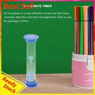 1/2/3 Minutes Plastic Hourglasses Time Management 3pcs/Set Teeth Brushing Sandglass Timer  Gift Hour