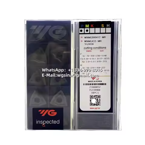 100% Original WNMG 0604 0804 1604 04/08/12-UC/UF/UG/UL/UM/UR/MG/MM YG213/401/801/1001/3010/3015/3020