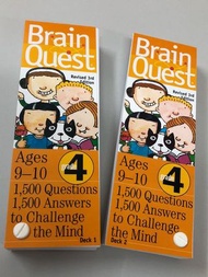 🔺包郵🔺Age 9-10 Brain Quest( grade 4)