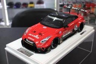TSAI模型車販賣鋪 現貨賣場 1/18 Nissan R35 LBWK GT35RR