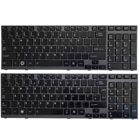 New US/UK laptop keyboard FOR Toshiba Satellite P750 P750D P755 P755D P770 P770D P775 P775D For Qosm