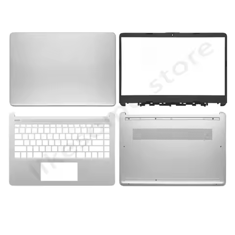 New Case For HP 14-DQ 14-DR 14S-DR 14S-FR 14S-FQ TPN-Q221 LCD Back Cover Front Bezel Palmrest Bottom