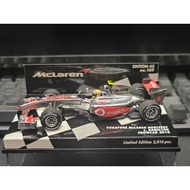 Mini Cut F1 Model MP4-24 Model MP4-25 McLaren Hamilton Season 2010 Season 2009 Race Season, Hamilton