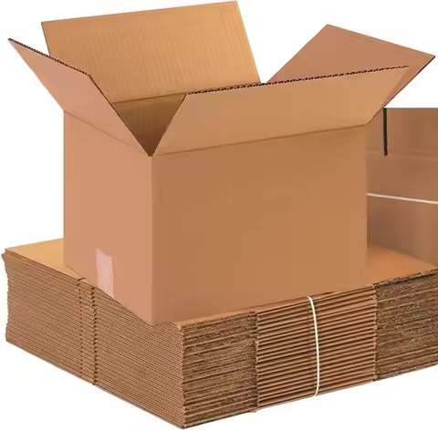 Moving Boxes Medium 12"L X 10"W X 8"H,50-Pack | Corrugated Cardboard Box for Packing, Shipping and S