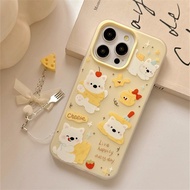Toast West Highland Suitable for Samsung s23fe Phone Case s25ultra Soft s22/s24fe Jelly Two-in-One s