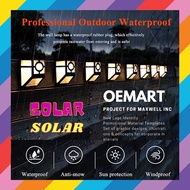 Solar Light 7 Color Rechargeable Waterproof Euro Wall Light Lamp Pelita Lampu Garden Euro Jualan