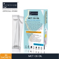 MCT C8 Oil Sachet (Medium Chain Triglycerides 100% Pure C8) 30 Sachets | Weight Loss, Keto Diet COCO