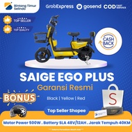 Saige Sepeda Listrik Electric Bike EGO PLUS 500 Watt Garansi Resmi