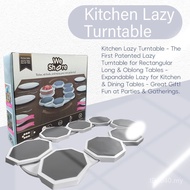 Equipped with a 8 Turntable Turntable Dining Table we Dining Table Turntable DIY Plastic share Cross