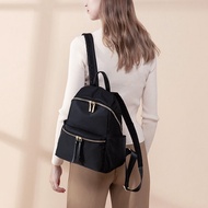 053 anti-theft backpack women Nylon Waterproof Backpack commuter backpack Outdoor leisure backpack korean style