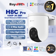 EZVIZ Outdoor H8 Pro / H8c 2MP 3MP 4MP 5MP Pan & Tilt Wi-Fi CCTV, Color Night Vision, Active Defense