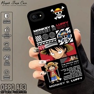 Case Oppo A83hp - Oppo A83 Softcase ONE PIECE Motif - Oppo A83 Casing - Silicone Oppo A83hp - Protec