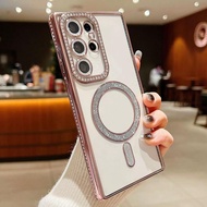 113. เคสแม่เหล็ก สำหรับ Samsung S23ULTRA A06 A16 A36 A56 S25ULTRA S24ULTRA S24FE S22ULTRA A05SS A15 