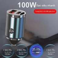 AutoX Stealth Car Fast Charger Maximum Capacity 100W Submersible Design 100W