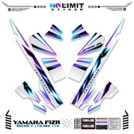 YAMAHA F1ZR STRIPING MOTIF 22 YAMAHA F1Zr 2004 STICKER VARIATION FIZR DUAL CLOTH SS TWO