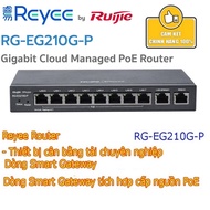 Ruijie RG-EG210G-P load balancing Router - 2 WAN load balancing - Load capacity 200 users - 8 PoE+ p