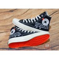 Converse X OFF WHITE Premium Black - Converse Shoes | Bandung Shoe MALL