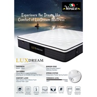 [ FREE DELIVERY WITHIN KLANG VALLEY] Venice Lux Dream Pocket Spring Mattress 12 inch