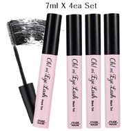 [ ETUDE HOUSE ] Oh My Eye Lash Waterproof Mascara Black Tint 7ml X 4ea Set / Maxicara / Colorcara / 