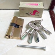 Soligen computer lock cylinder 5 brass keys