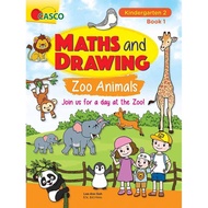 K2 Preschool Maths And Drawing Book 1: Zoo