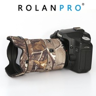 Original ROLANPRO Lens Camouflage Coat Rain Cover For Canon EF 16-35Mm F2.8L III USM Lens Protective Case Nylon Waterproof Lens Coat
