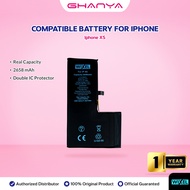 WIXEL ORIGINAL Baterai Iphone XS Double Power Real Capacity Batre Batrai Battery Ip Ori HP Handphone