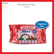 Fiffy Baby Wipes Wipe Wet Tissue Tissues (30's) Fragrance Free
