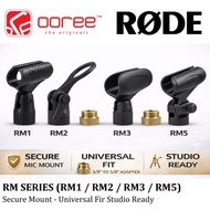 RODE RM1 / RM2 / RM3 / RM5 Microphone Clip & Stand Mount Holder with 3/8 to 5/8 Adapter