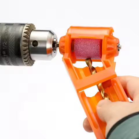 Portable Electric Drill Grinder Ordinary Iron Straight Shank Twist Drill Grinding Machine