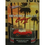 Hotwheels Retro Beverly Hills cop ll 68 Olds cutlass convertible