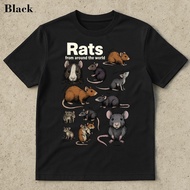 Crazy Rats 90s Retro T-Shirt | Medieval Cursed Cat Meme | Embarrassing Y2k Funny Gift MY